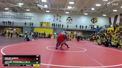 285 lbs Cons. Round 2 - Arturo Manzanilla De Leon, Liberty vs Oscar Garcia, McMinnville