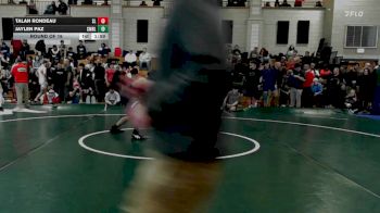 157 lbs Round Of 16 - Talan Rondeau, Silver Lake vs Jaylen Paz, Cumberland