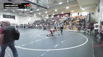 157 lbs Cons. Round 4 - Finnian Hannegan, JSerra vs Daniel McMullen, Lancaster