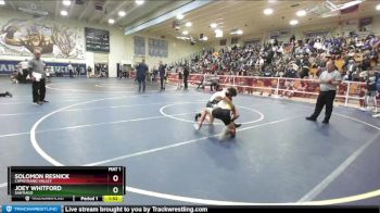 106 lbs Champ. Round 2 - Joey Whitford, Santiago vs Solomon Resnick, Capistrano Valley