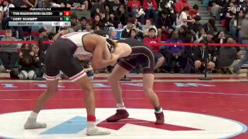 120 lbs Cons. Round 2 - Tysin Kealiinohomoku-Salcedo, Desert Oasis vs Cory Schimpf, Faith Lutheran