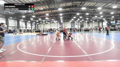 119 lbs Round Of 64 - Sam Burega, NY vs Akeela Mitchell, NM