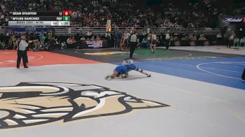 Semifinal - Sean Stanton, Lincoln East vs Myles Sanchez, Creighton Prep
