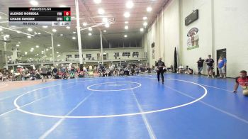 174 lbs Rr Rnd 3 - Alonso Noriega, VHW Red - HSC vs Chase Swiger, Sly Fox Gray WC - HSC