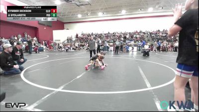 43 lbs Rr Rnd 2 - Eymber Dickson, Cleveland Take Down Club vs JJ Stolarzyk, Piedmont