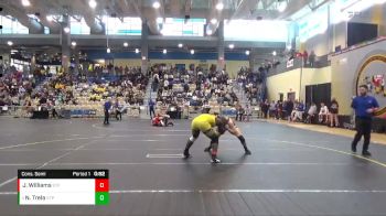 190 lbs Cons. Semi - Nick Trela, Saint Paul`s School vs Jae`oyn Williams, St. Frances Academy