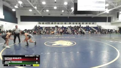 132 lbs Cons. Round 4 - Jacob Fernandez, Bonita vs Nathan Boquete, Paramount