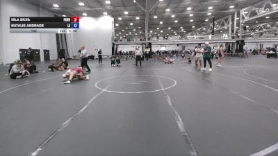 102 lbs Round 5 (6 Team) - Isla Silva, PA West Black vs Natalie Andrade, Lady Assassins