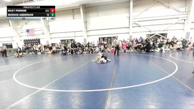 59 lbs Semis & 1st Wrestleback (8 Team) - Hudson Anderson, Team Oregon vs Riley Perrine, Utah Black