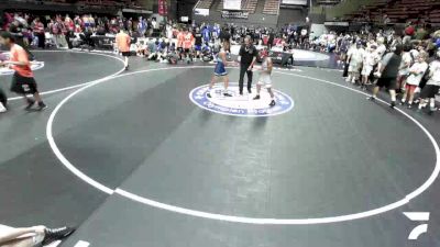 120 lbs Isaiah Colon, KTWA-Kings-Tulare Wrestling Association vs Gabryel Juarez, KCWA - Kern County Wrestling Association