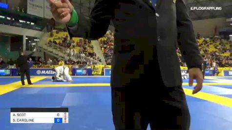 AMY SCOT CAMPO vs STEPHANIE CAROLINE DELPHINE FAUR 2019 World Jiu-Jitsu IBJJF Championship