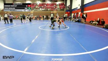 92 lbs Rr Rnd 5 - Joshiah Huntley, Tulsa Union vs John Weinlein, Harding Academy TN