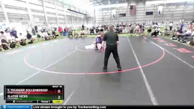 100 lbs Placement Matches (8 Team) - T. Thunder Sollenberger ...