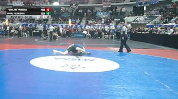 6A 132 lbs 3rd Place Match - Paul Peerson, Pelham vs Dylan Yarema, Pike Road School