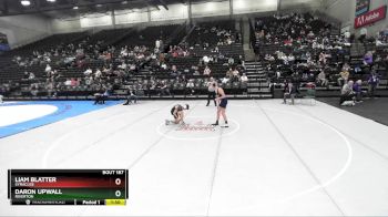 135 lbs Cons. Round 1 - Liam Blatter, Syracuse vs Daron Upwall, Riverton