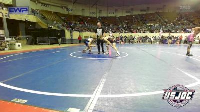 119 lbs Consi Of 16 #1 - Hendrix Newcomb, Shelton Wrestling Academy vs Landon Heskett, Newkirk Takedown Club