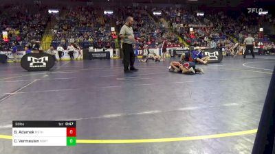 50 lbs Consy 2 - Boah Adamek, Methacton vs Cael Vermeulen, Northwestern Lehigh