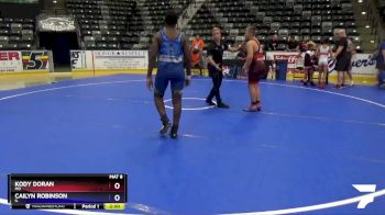 160 lbs Round 2 - Kody Doran, MO vs Cailyn Robinson, IL