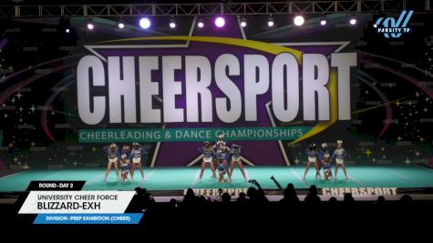 University Cheer Force - Blizzard-EXH [2024 Prep Exhibition (Cheer) Day 2] 2024 CHEERSPORT National All Star Cheerleading Championship