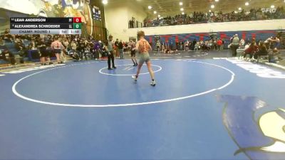 106 lbs Cons. Round 2 - Evan Bourland, Mountain Home vs Nayton O`Neill, Kellogg