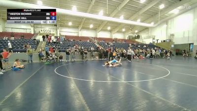 84-92 lbs Cons. Semi - Maddix Hill, Sanderson Wrestling Academy vs Keston Richins, Sanderson Wrestling Academy