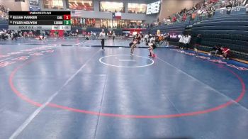 106 lbs Cons. Round 1 - Elijah Parker, Carl Albert vs Tyler Nguyen, Katy Jordan