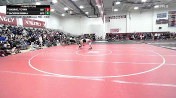 175 lbs Round Of 32 - Gabriel Tovar, Derby/Oxford/Holy Cross vs Jackson Senna, Coventry