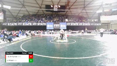 3A 113 lbs Cons. Round 2 - Dylan Reeves-Turner, Marysville Pilchuck vs Jacob Priest, Kennewick