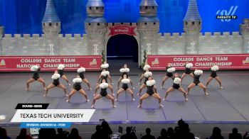 Texas Tech University [2025 Division IA - Pom Semis] 2025 UCA & UDA College Cheerleading & Dance Team National Championship