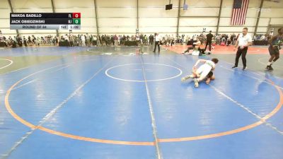 112 lbs Round Of 64 - Makoa Badillo, FL vs Jack Obiedzinski, NJ