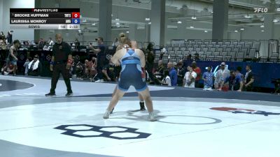 190 lbs Semis - Brooke Huffman, Team Nazar Training Center vs Laurissa Monroy, Ascend Wrestling Academy