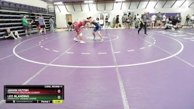 144 lbs Cons. Round 4 - Jahan Huynh, Terminator Wrestling Academy vs Leo Blanding, Kansas City Training Center