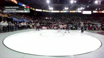 3A 113 lbs Semifinal - Colton Storey, Kellogg vs Tadhg Mclaimtaig, Priest River