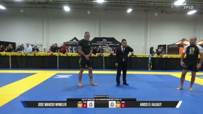 Aniss El Hajjajy vs Jose Marcio Winkler 2026 Pan IBJJF Jiu-Jitsu No-Gi Championship