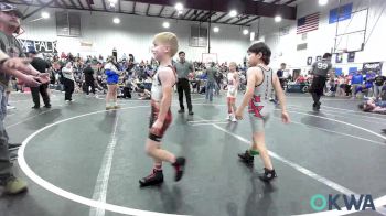 55 lbs Consi Of 4 - Brandon Givens, Lexington Wrestling Club vs Teagen Martinez, Carl Albert