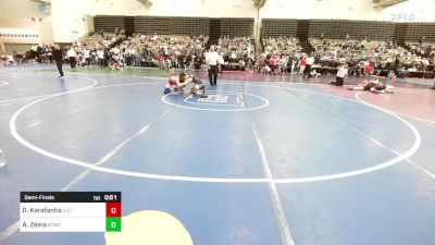 116-I2 lbs Semifinal - Dimitri Karafantis, 5 Star vs Alexander Zelna, Bitetto Trained Wrestling