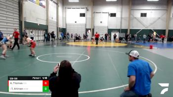 128-139 lbs 1st Place Match - Taylor Ahlman, Battle Creek Brave Elite vs Alyssa Thomas, FoxFit