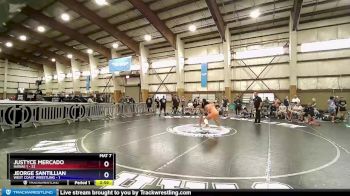 155 lbs Champ Round 1 (16 Team) - Justyce Mercado, Hawaii 1 vs Jeorge Santillian, West Coast Wrestling