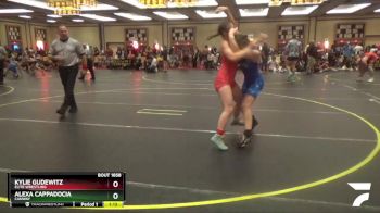 118 lbs Round 5 - Kylie Gudewitz, Elite Wrestling vs Alexa Cappadocia, CANWAY