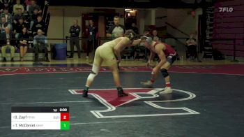 149 lbs 3rd Place - Doug Zapf, Pennsylvania vs Trae McDaniel, Army West Point