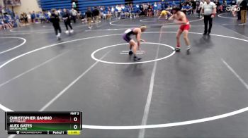 126 lbs Round 1 - Alex Gates, Grand Island vs Christopher Gamino, Scottsbluff