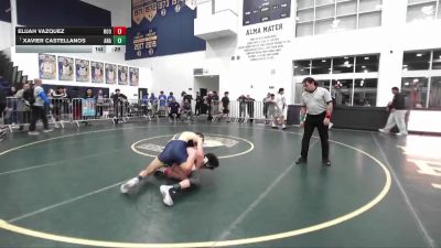 138 lbs Cons. Round 4 - Elijah Vazquez, Eleanor Roosevelt vs Xavier Castellanos, Anaheim