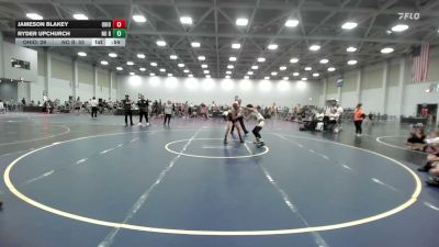 110 lbs Rr Rnd 3 - Jameson Blakey, Ohio Titan Red - EL vs Ryder Upchurch, No Bull Elite - EL
