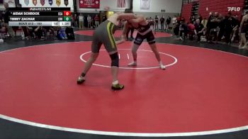 190 lbs Quarterfinal - Aidan Schrock, Clear Creek-Amana vs Timmy Zachar, CR Kennedy