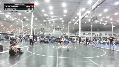 147 lbs Rr Rnd 2 - Calvin Ehrmann, Empire Wrestling Academy Gold - HSC vs Chase Matter, Journeymen Wrestling Blue - HSC