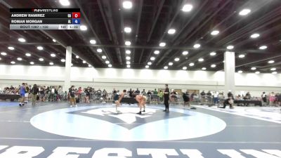 150 lbs Cons. Round 3 - Andrew Ramirez, GA vs Roman Morgan, AL