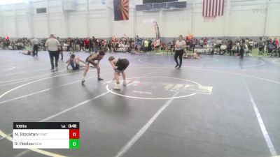 109 lbs Consi Of 4 - Noah Stockton, Evwc vs Ricardo Poolaw, New Mexico Bad Boyz