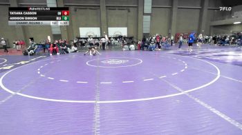 115A Champ. Round 1 - Tatiana Casson, Omaha Westside vs Addison Gibson, McAlester