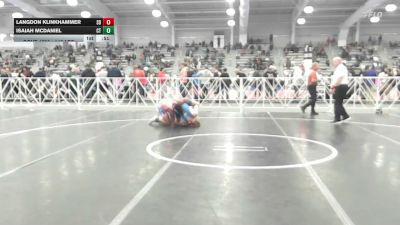 145 lbs Consi Of 32 #1 - Langdon Klinkhammer, SD vs Isaiah McDaniel, CT