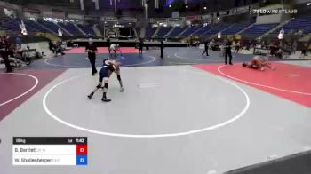 86 kg Consi Of 8 #2 - Braiden Bartlett, 3F Wrestling vs William Shallenberger, Faith